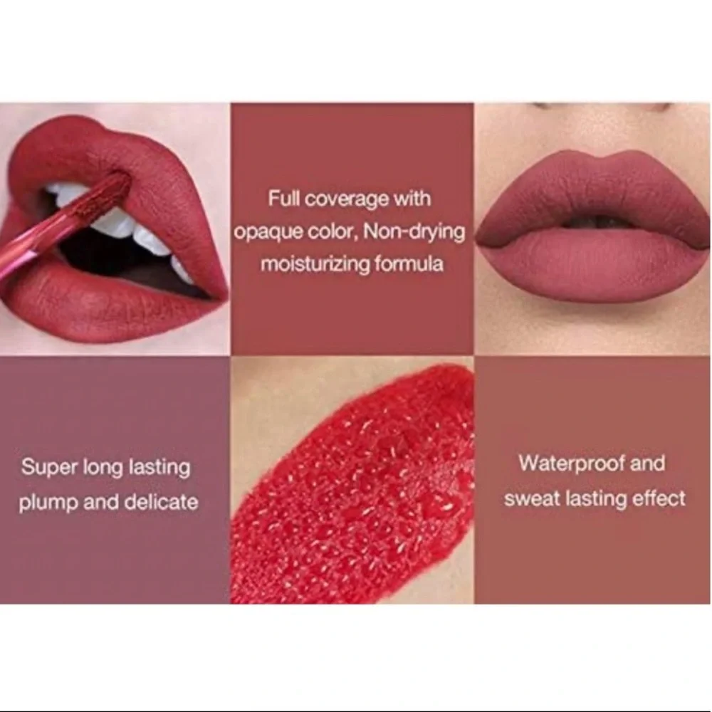 ✨6 Highly Pigmented Matte Liquid Lipstick Kit✨ - Picture 3 of 5